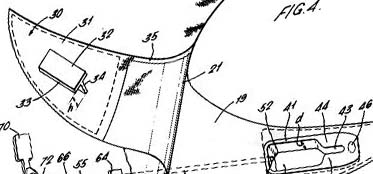Elise Soft Top Bat Wing Roof Concept Patent Application 